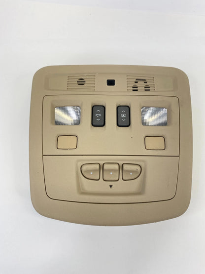2009 CADILLAC CTS OVERHEAD CONSOLE UPPER WITH SUNROOF SWITCH CONTROL OEM FACTORY