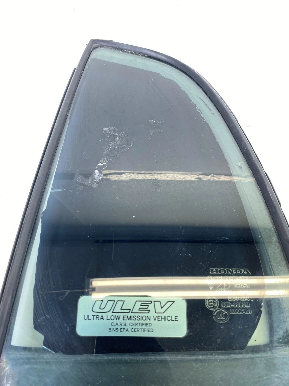 2004-2008 Acura TL Rear Left Side Door Window Quarter Glass 73491-SEP OEM