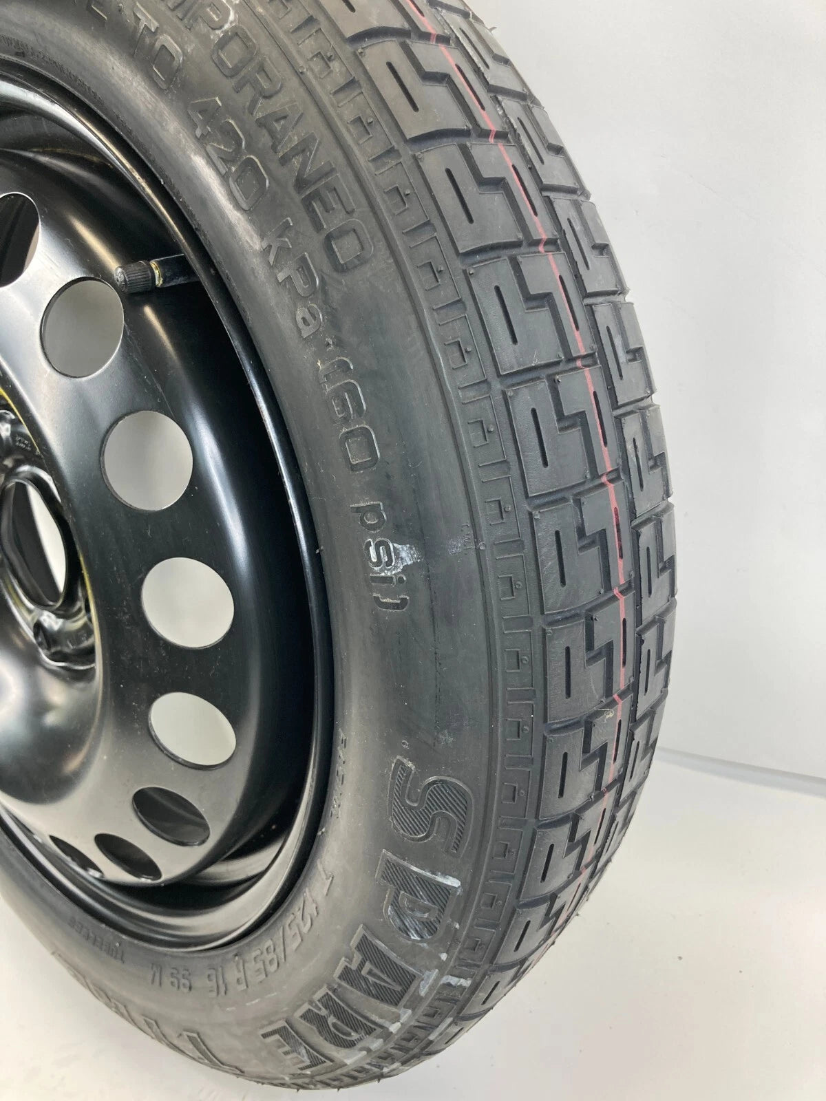 2003-2011 SAAB 9-3 93 COMPACT DONUT SPARE TIRE WHEEL RIM T125/85 R16 99M OEM