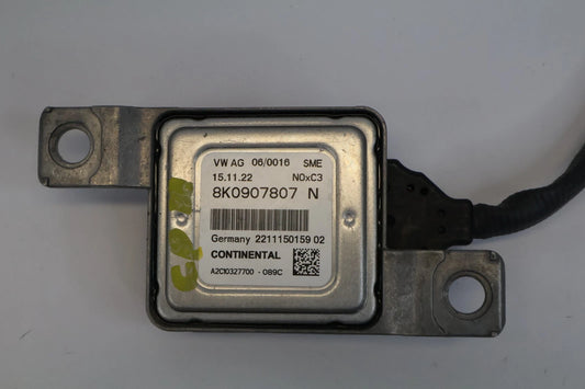 2011-2016 VW TOUAREG 3.0L V6 TDI FRONT NOX SENSOR CONTROL MODULE OEM 8K0907807N