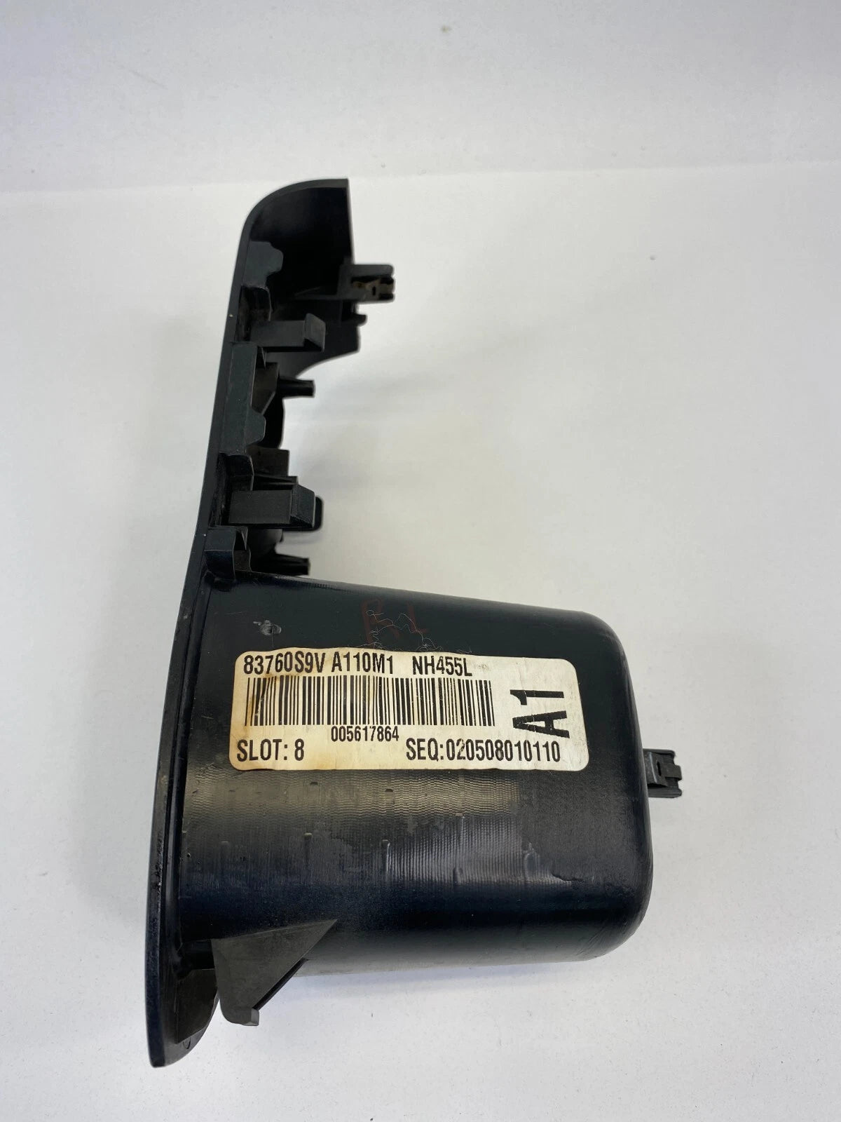 2003-2005 HONDA PILOT REAR LEFT WINDOW SWITCH BEZEL PANEL TRIM OEM 83760S9VAA0