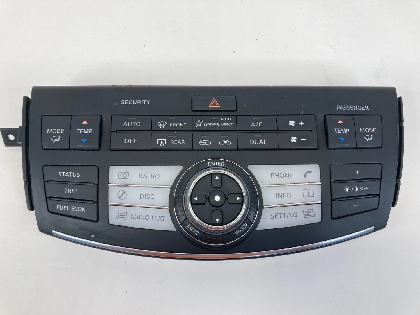 06 07 Infiniti M35 AC HEATER TEMPERATURE CONTROL W/ NAVIGATION 28395-EH000 OEM