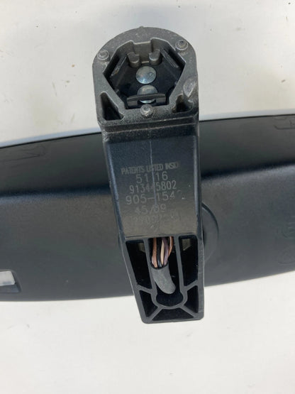 09 10 BMW 535I XDRIVE REAR VIEW INTERIOR MIRROR EC LED DIM AUTO E11015891 OEM