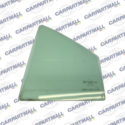 2009 2010 Hyundai Sonata Rear Left Side Quarter Vent Window Glass Fixed OEM