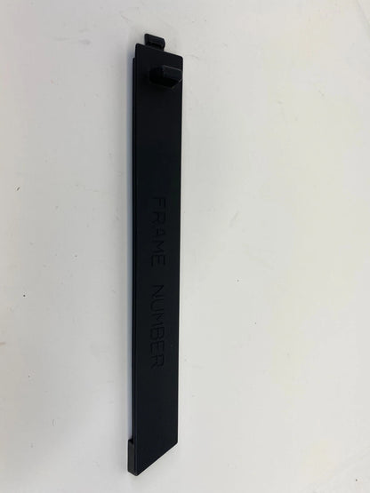 2009-2013 HONDA FIT LID FRAME NUMBER COVER TRIM BEZEL 74200-TF0-00 OEM