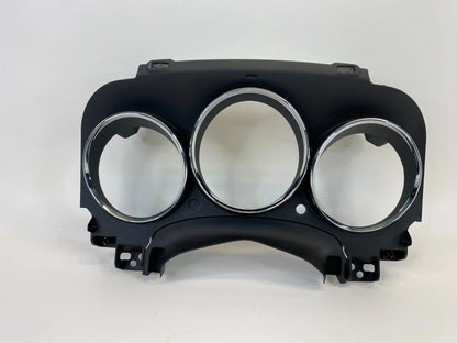 10-12 DODGE CALIBER DASH INSTRUMENT SPEEDOMETER CLUSTER TRIM BEZEL 1JW59TRMAA