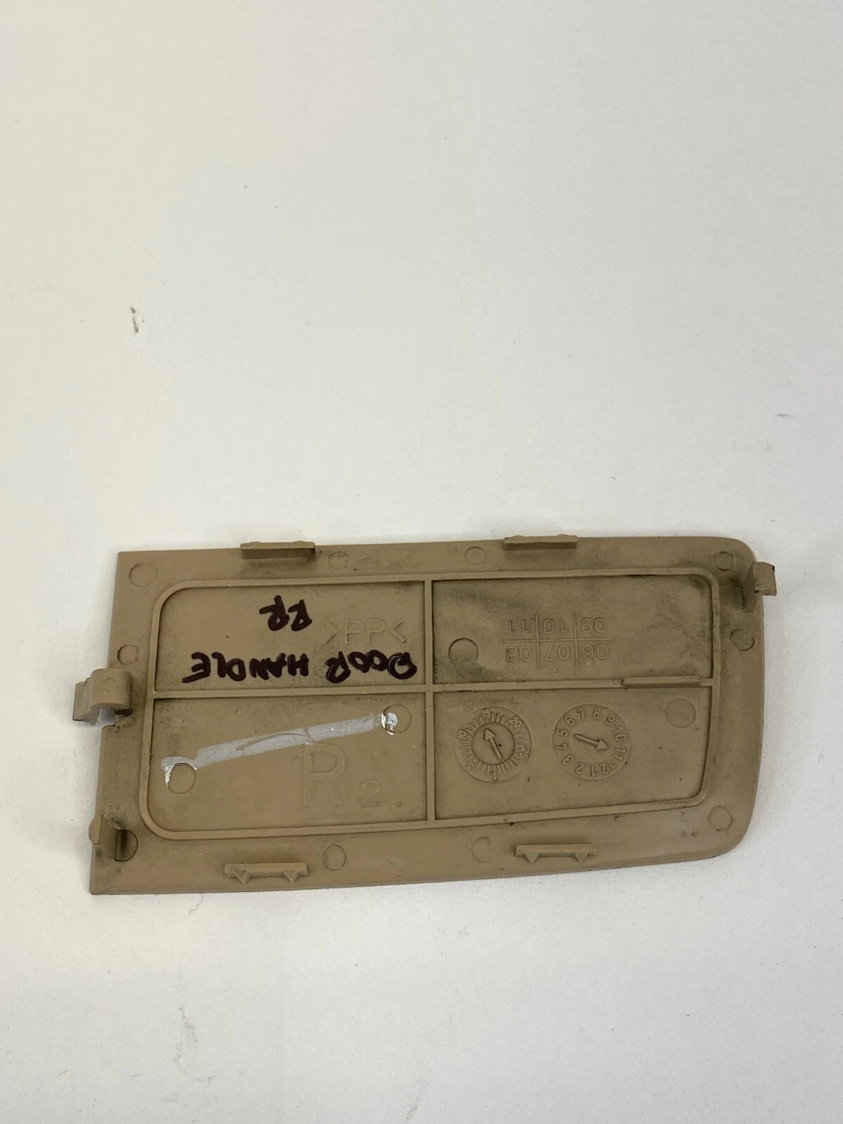 07-09 NISSAN SENTRA REAR RIGHT SIDE INNER DOOR HANDLE BEZEL CAP TRIM COVER OEM