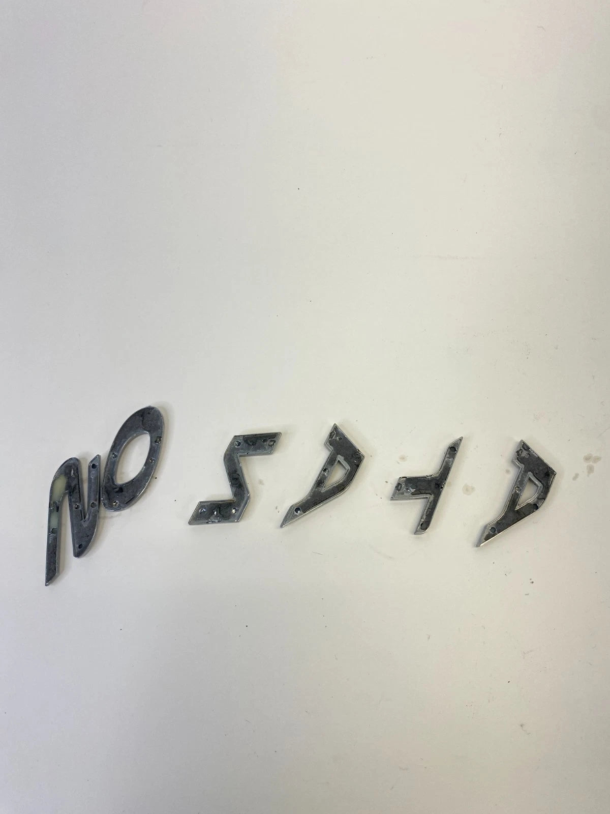 2015 2016 2017 HYUNDAI SONATA REAR TRUNK CHROME BAGDE LETTERS GENIUNE OEM