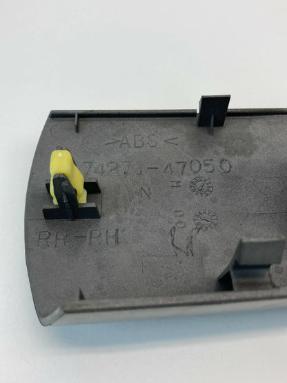 04-09 TOYOTA PRIUS REAR RIGHT DOOR WINDOW CONTROL SWITCH COVER BEZEL 74271-47050