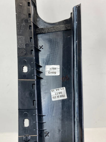 2009-2015 JAGUAR XF REAR RIGHT EXTERIOR B-PILLAR MOLDING TRIM 8X23-F255A62 OEM