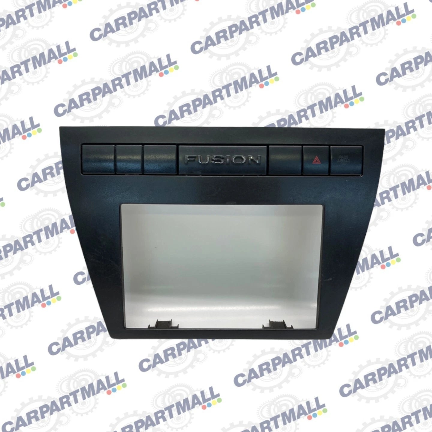 06-09 FORD FUSION CENTER DASH RADIO BEZEL TRIM W/ HAZARD SWITCH OEM 6E5T13D734AC