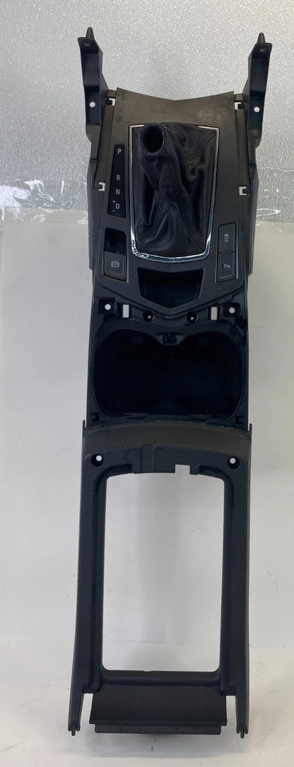 10-12 CADILLAC SRX CENTER CONSOLE UPPER TRIM SHIFTER BOOT BEZEL & CUP HOLDER OEM