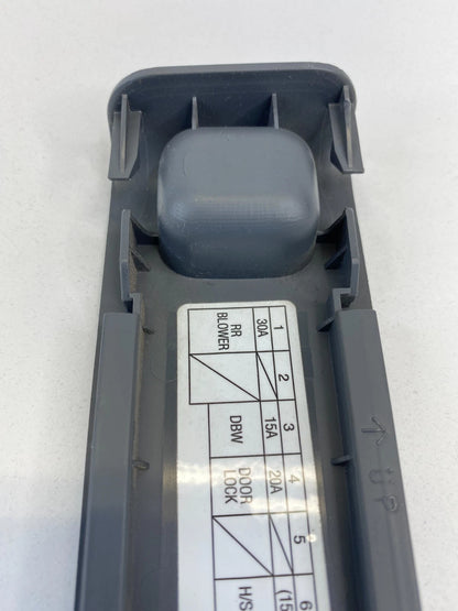 05 06 07 08 09 10 HONDA ODYSSEY DASHBOARD FUSE BOX FUSEBOX COVER TRIM SHJ-A0 OEM
