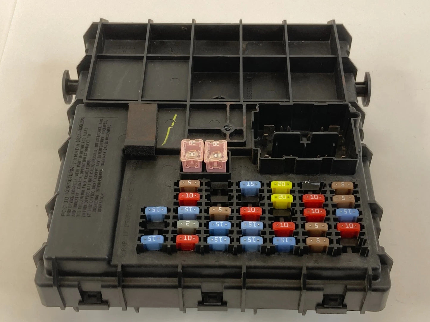 05-07 MERCURY MARINER BODY CONTROL MODULE INTERIOR CABIN FUSE BOX 7E6T-14B476-DF