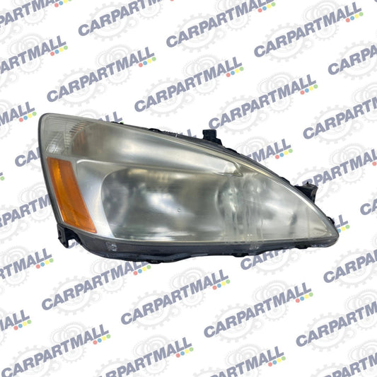 2003-2007 HONDA ACCORD SEDAN HALOGEN HEADLIGHT LAMP FRONT RIGHT PASSENGER OEM