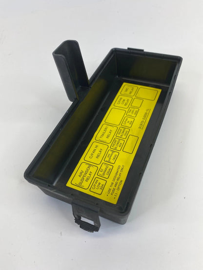 2009 2010 2011 KIA BORREGO 3.8L FUSE RELAY BOX COMPARTMENT COVER LID OEM