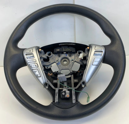 2013-2019 NISSAN SENTRA S STEERING WHEEL W/ AUDIO CRUISE CONTROLS BLACK OEM