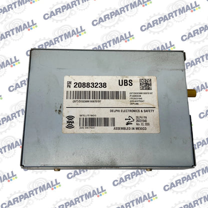 2010-2012 CHEVY TRAVERSE SATELLITE XM RADIO RECEIVER MODULE UNIT 20883238 OEM