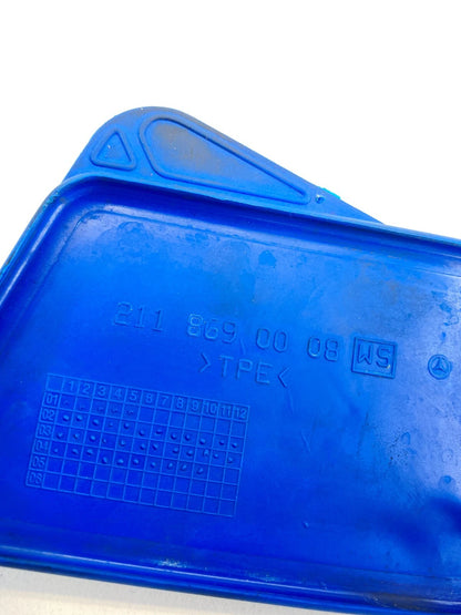 03-06 MERCEDES-BENZ E500 WINDSHIELD WIPER FLUID RESERVOIR CAP COVER 2118690008