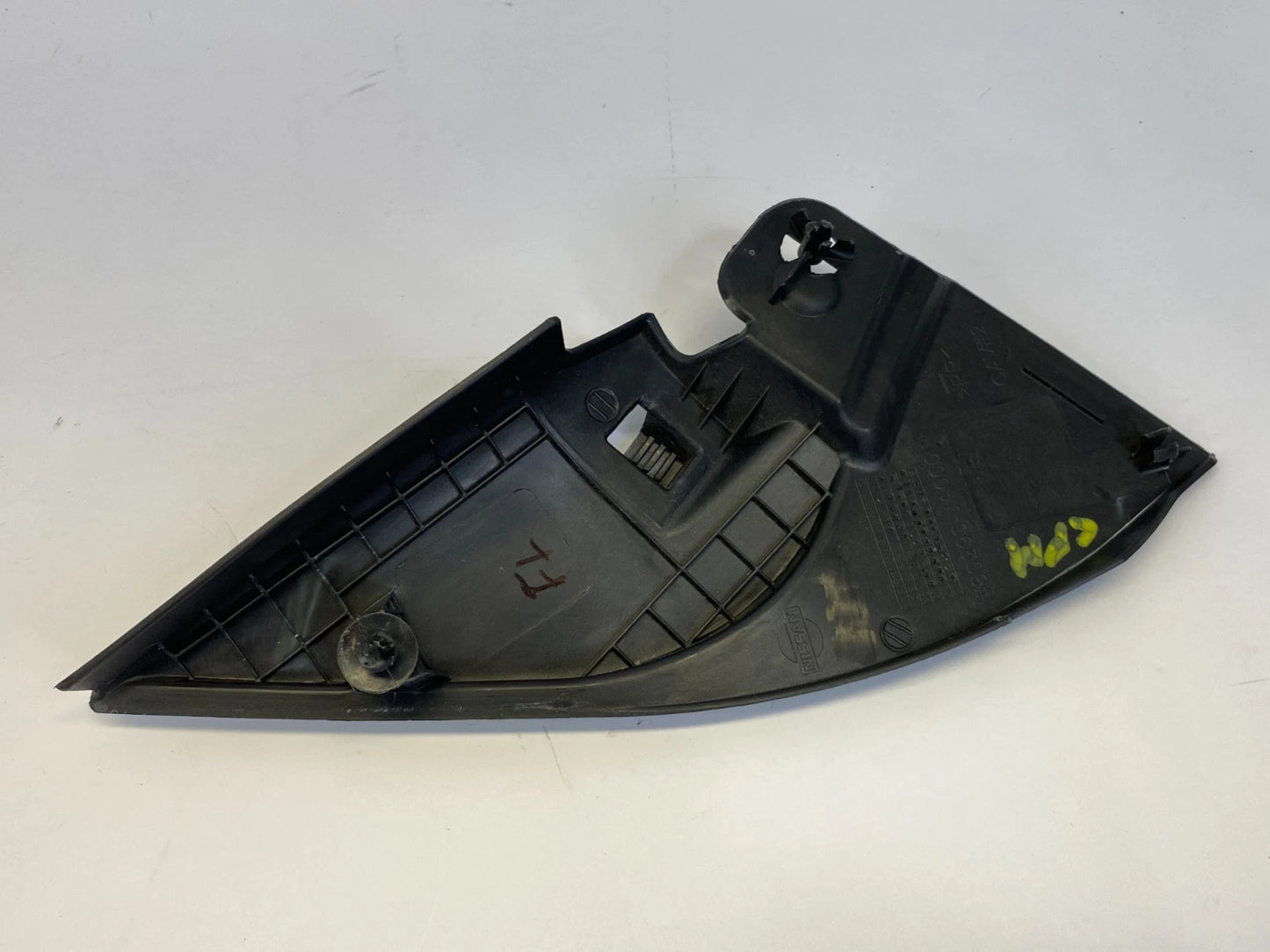 07-12 NISSAN ALTIMA SEDAN FRONT LEFT INNER DOOR CORNER MIRROR COVER 80293-JA000
