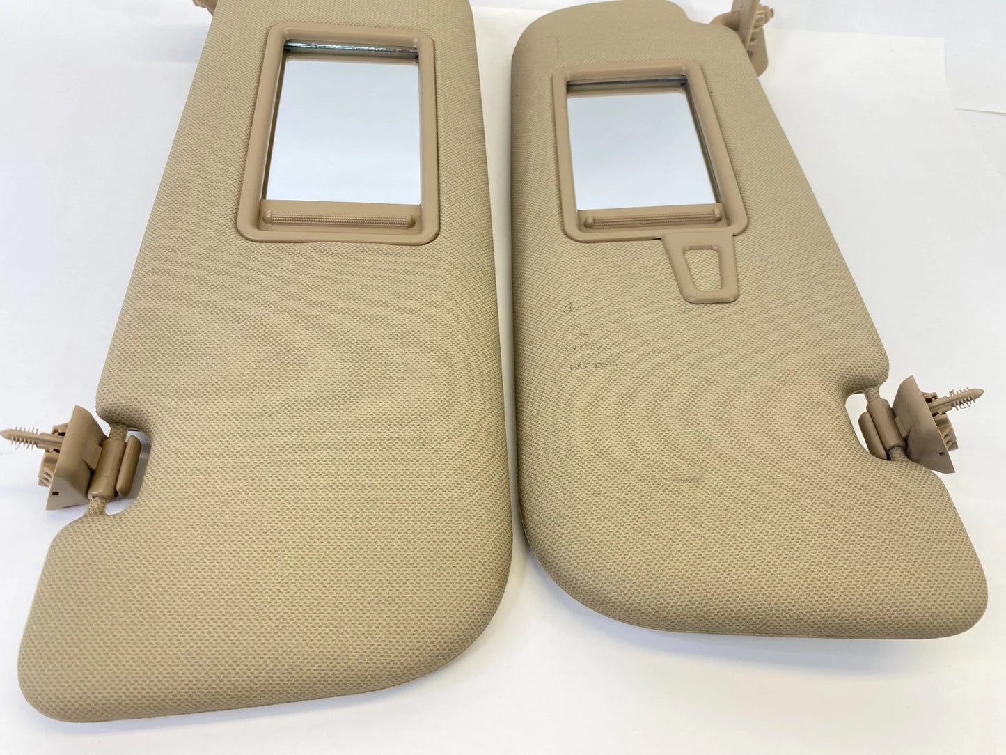 2011-2013 HYUNDAI ELANTRA FRONT LEFT & RIGHT SUNVISOR SUN VISOR SHADE SET OEM