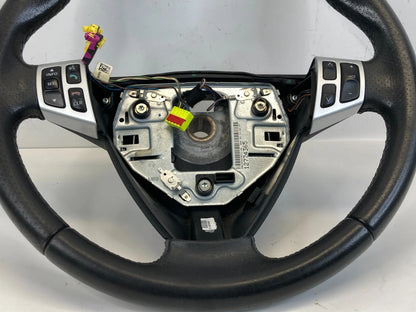 2005-2011 SAAB 9-3 STEERING WHEEL W/ AUDIO CONTROL LEATHER BLACK 12774365
