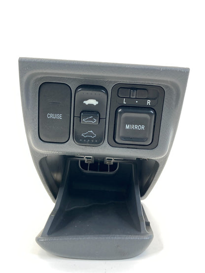 2001-2005 Honda Civic Left Driver Dash Storage Compartment w/ Switches 77751-S5A