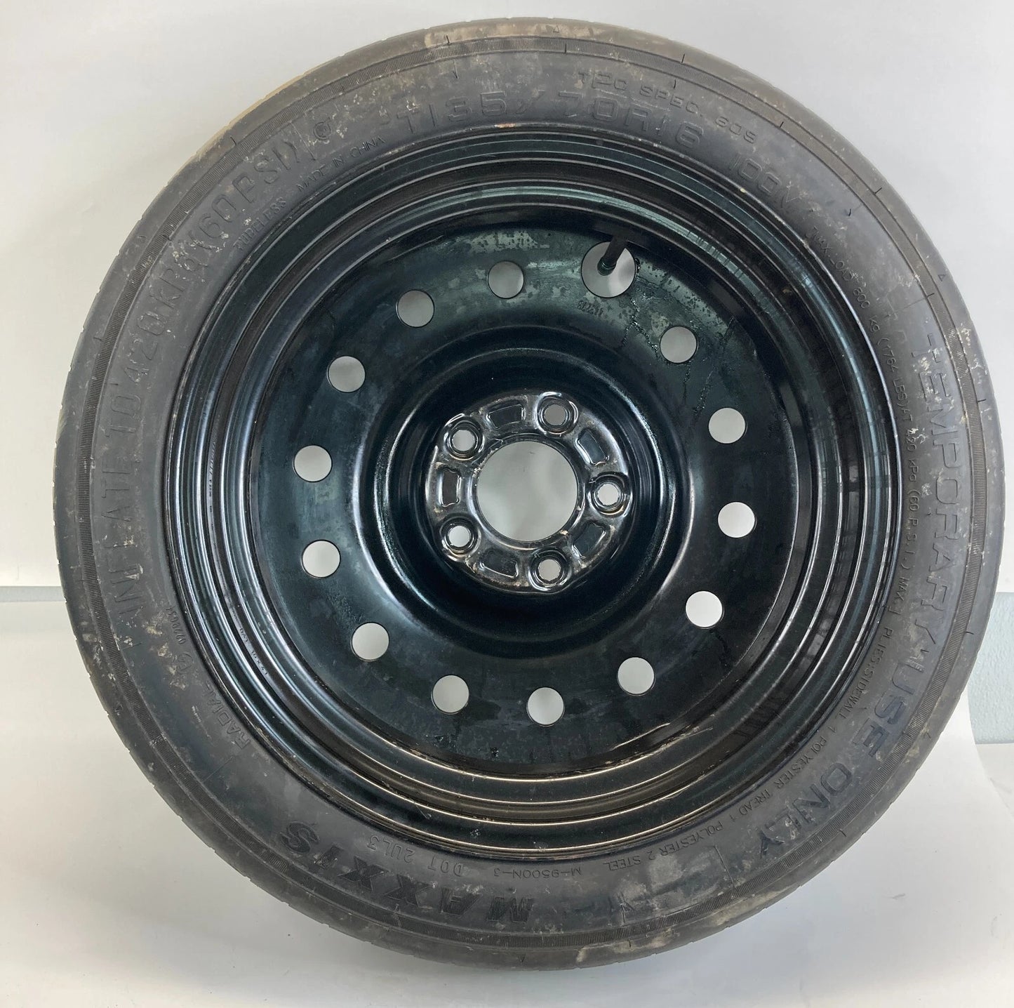 2002-2010 SATURN VUE 2000-2013 CHEVY IMPALA EMERGENCY SPARE TIRE T135/70 R16