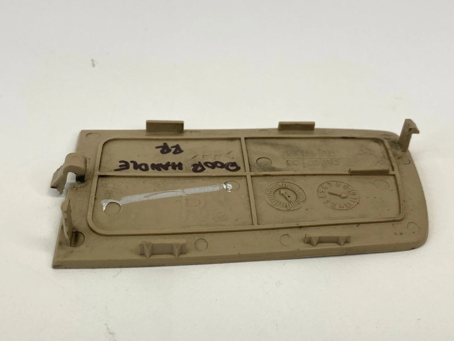 07-09 NISSAN SENTRA REAR RIGHT SIDE INNER DOOR HANDLE BEZEL CAP TRIM COVER OEM