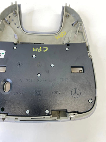 2000-2006 MERCEDES S-CLASS S430 FRONT OVERHEAD CONSOLE DOME LIGHT OEM A215820110