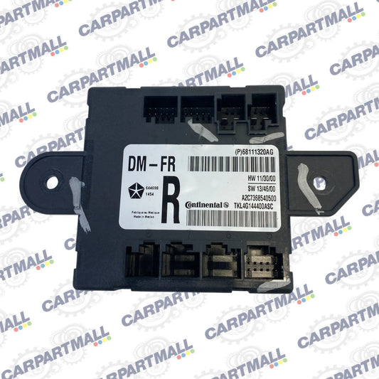 2015-2017 Chrysler 200 Front Right Side Door Computer Control Module 68111320AG