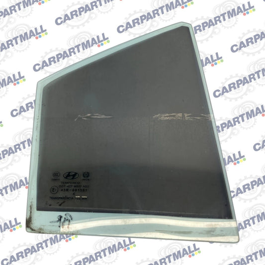 2006-2011 HYUNDAI ACCENT REAR RIGHT DOOR VENT QUARTER WINDOW GLASS 43R-001501