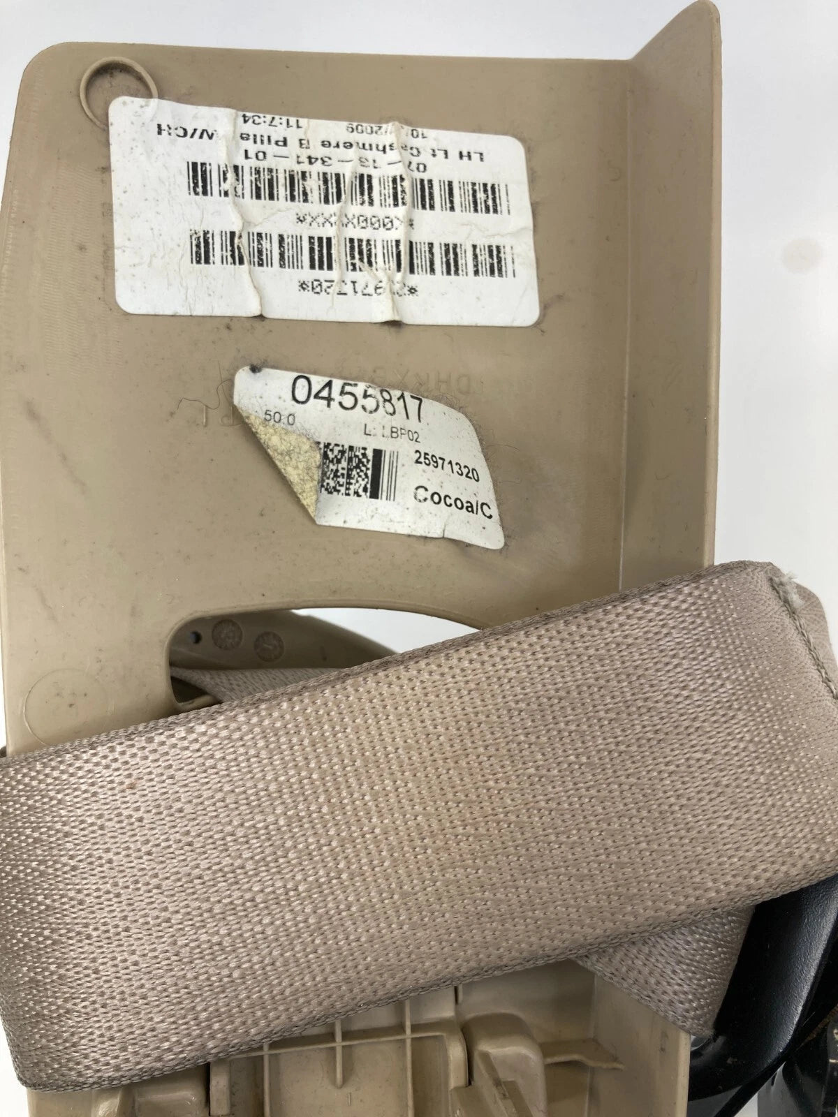 2010 BUICK ENCLAVE FRONT LEFT DRIVER SEAT BELT RETRACTOR ASSEMBLY 15903263 OEM