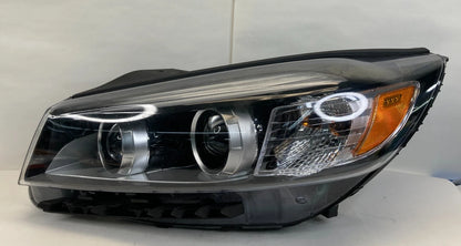 2016-2018 KIA SORENTO LEFT SIDE HEADLIGHT HALOGEN W/ GUIDE LED 92101-C6 OEM