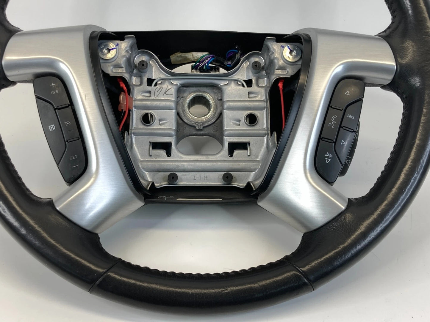 2009-2012 GMC ACADIA BUICK ENCLAVE STEERING WHEEL CRUISE CONTROL 25961516 BLACK