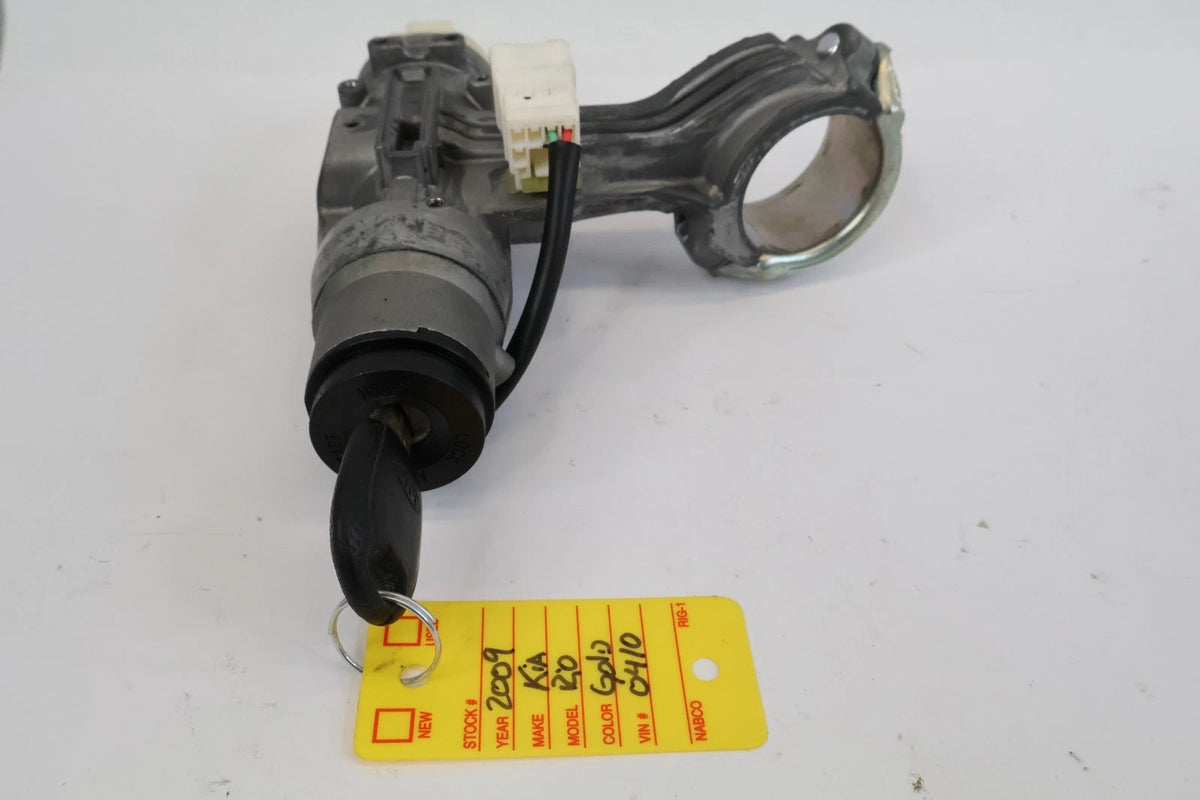 2009 2010 KIA RIO 1.6L L4 AUTOMATIC IGNITION SWITCH CYLINDER & KEY ASSY OEM