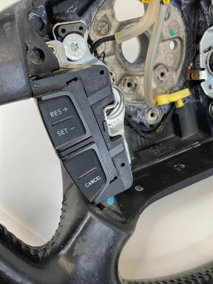 2001-2005 VOLKSWAGEN JETTA STEERING WHEEL W/ CONTROLS 4 SPOKE BLACK LEATHER