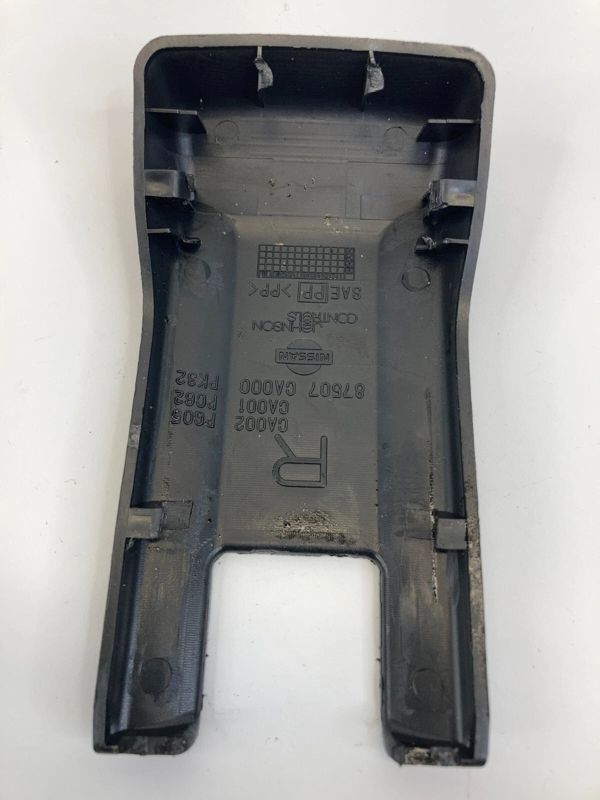 03-07 NISSAN MURANO RIGHT SIDE SEAT RAIL TRACK COVER TRIM BEZEL 87507-CA000 OEM