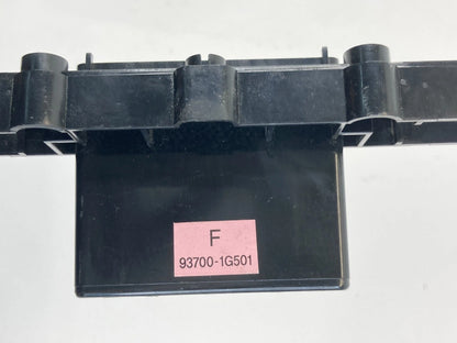 2006-2011 KIA RIO SEDAN CENTER DASH SWITCH BASE PLATE 93700-1G501 OEM