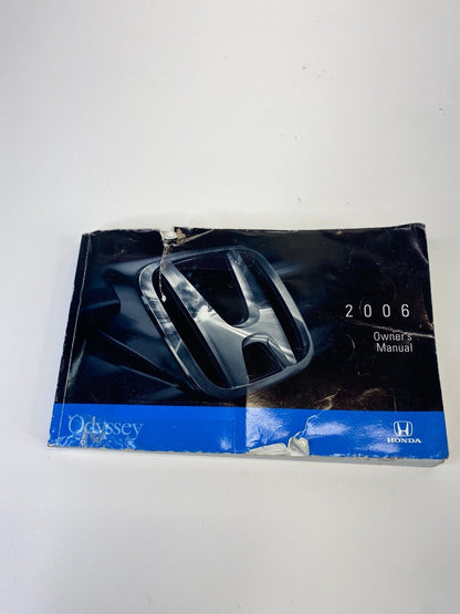 2006 Honda Odyssey Owner’s & Warranties Manual Quick Start Guide Book Set OEM