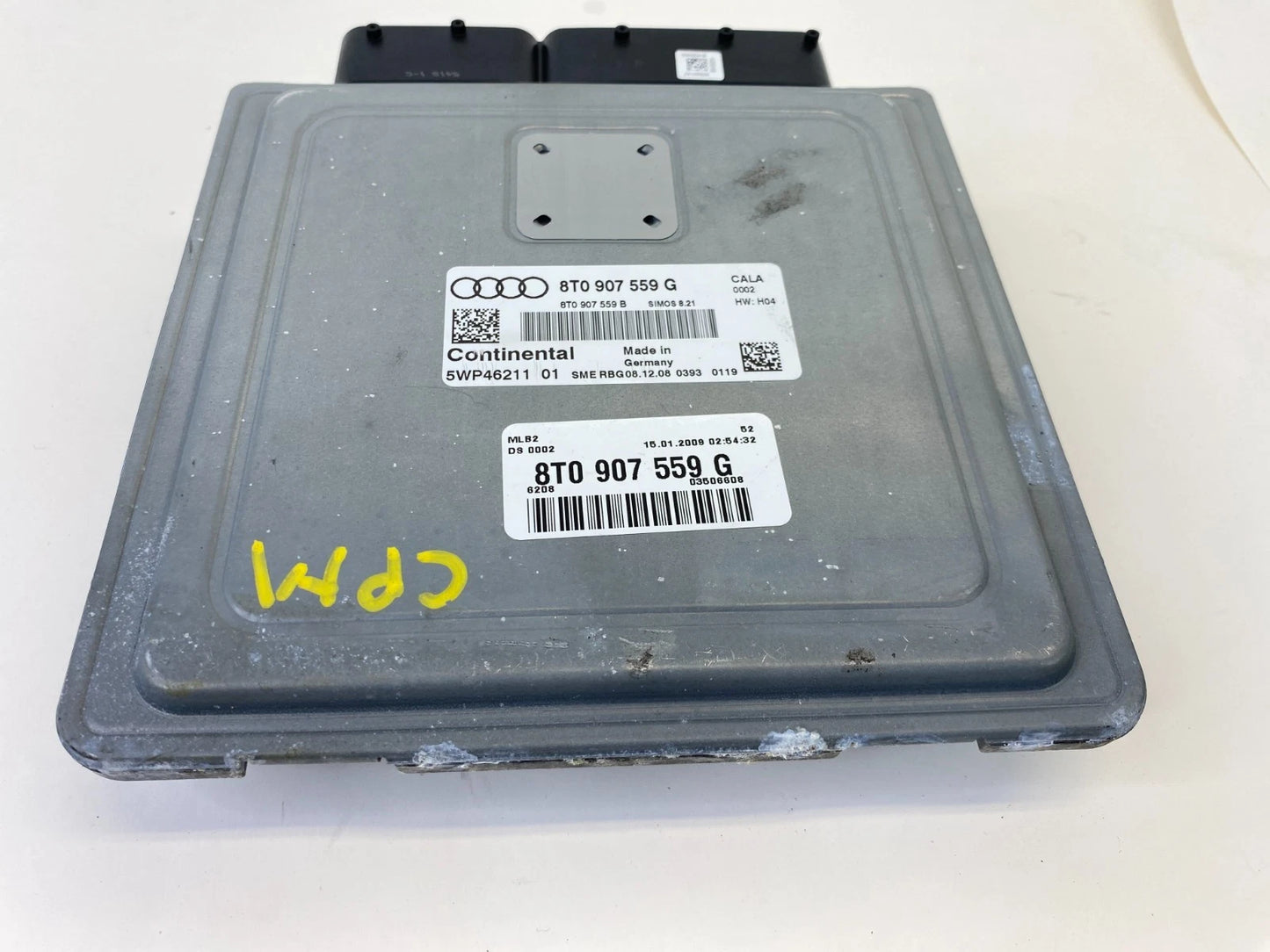 2009 2010 AUDI A5 QUATTRO 3.2L AT ENGINE CONTROL MODULE COMPUTER 8T0-907-559-G