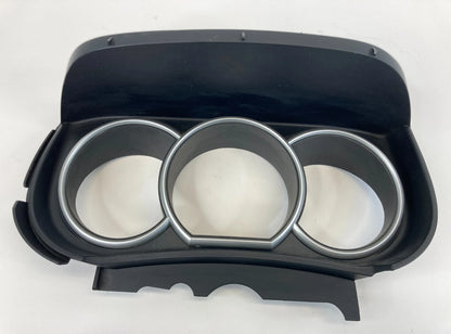 07-12 NISSAN VERSA SPEEDOMETER INSTRUMENT CLUSTER DASH BEZEL TRIM 68240EL00A OEM