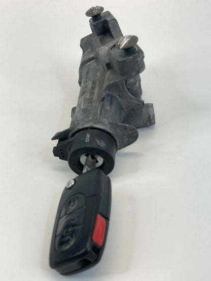 1998-2004 Audi A6 Quattro A/T Ignition Switch Lock Cylinder & Key 4B0905851B OEM