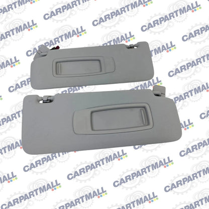 2011-2017 BMW X3 FRONT LEFT & RIGHT WINDSHIELD SUN VISOR SUNVISOR SET PAIR OEM