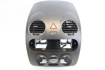 2006-2010 VOLSKWAGEN BEETLE DASH PANEL RADIO BEZEL AIR VENTS CHROME 1C0-858-071