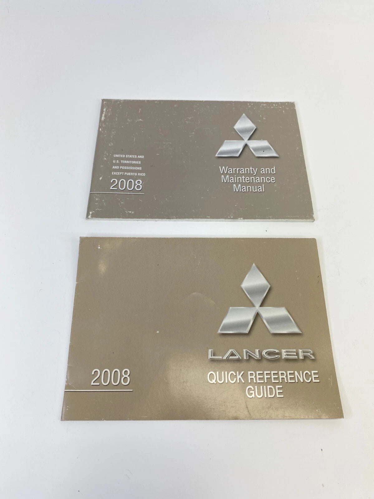 2008 08 MITSUBISHI LANCER WARRANTY & MAINTENANCE MANUAL QUICK GUIDE BOOK OEM