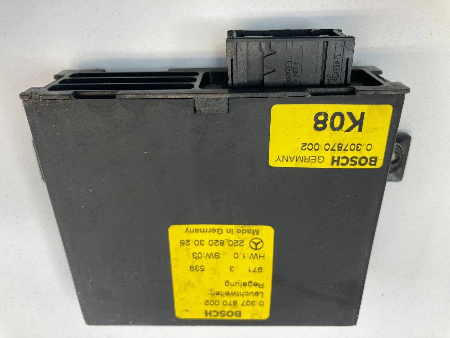 2000-2006 MERCEDES-BENZ S500 FRONT HEADLIGHT CONTROL MODULE UNIT OEM 2208203026