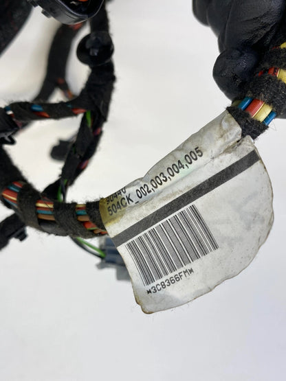 2009-2017 VOLKSWAGEN CC FRONT RIGHT SEAT ADAPTER WIRING HARNESS 3C8-971-366 OEM