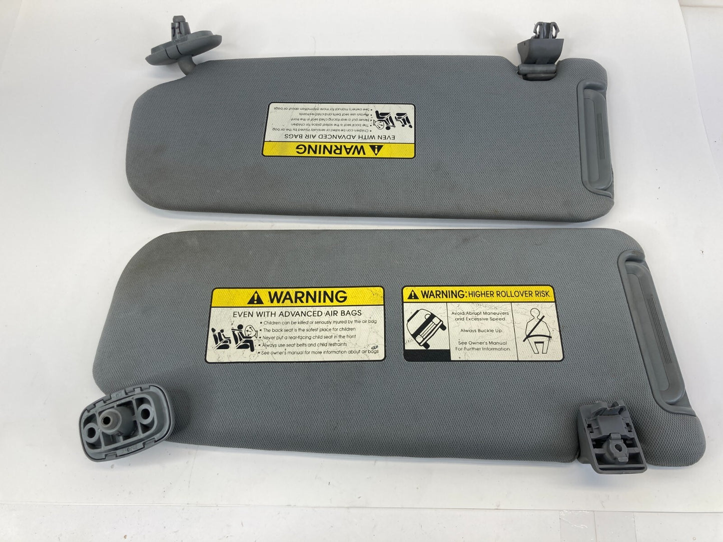 2011-2013 Kia Sorento Left & Right Sunvisor Driver Passenger Sun Visor Shade Set