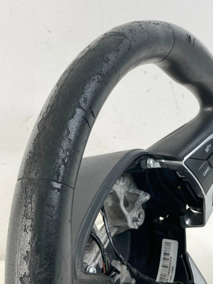 2015-2017 CHRYSLER 200 DRIVER STEERING WHEEL W/CRUISE & AUIDO CONTROL SWITCH OEM